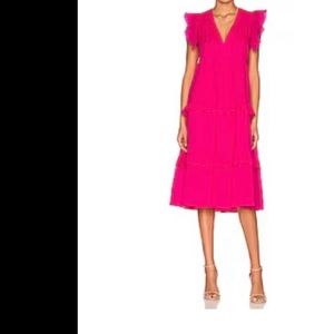 Revolve. Amanda Uprichard Pink dress. M.